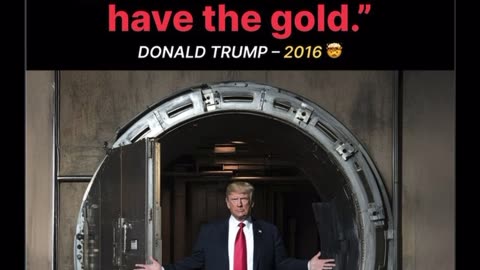 In 2016 Trump dropped a bombshell 💥 about USA #gold reserves that went largely unnoticed