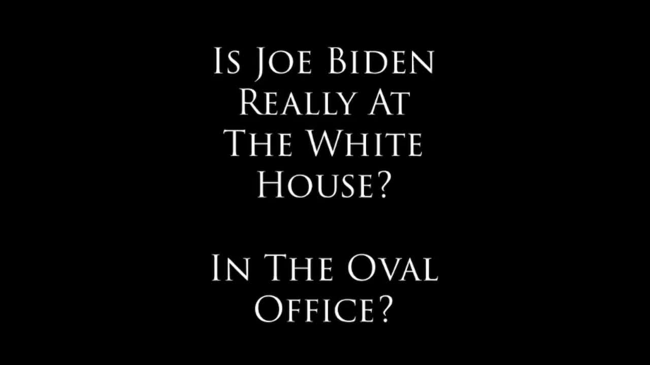 Is Joe Biden Really At The White House? In The Oval Office? Funny Video