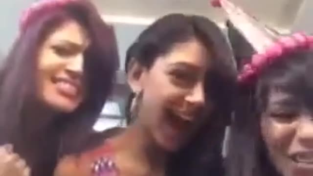 Happy birthday song wishes by beautiful girls..👌👍