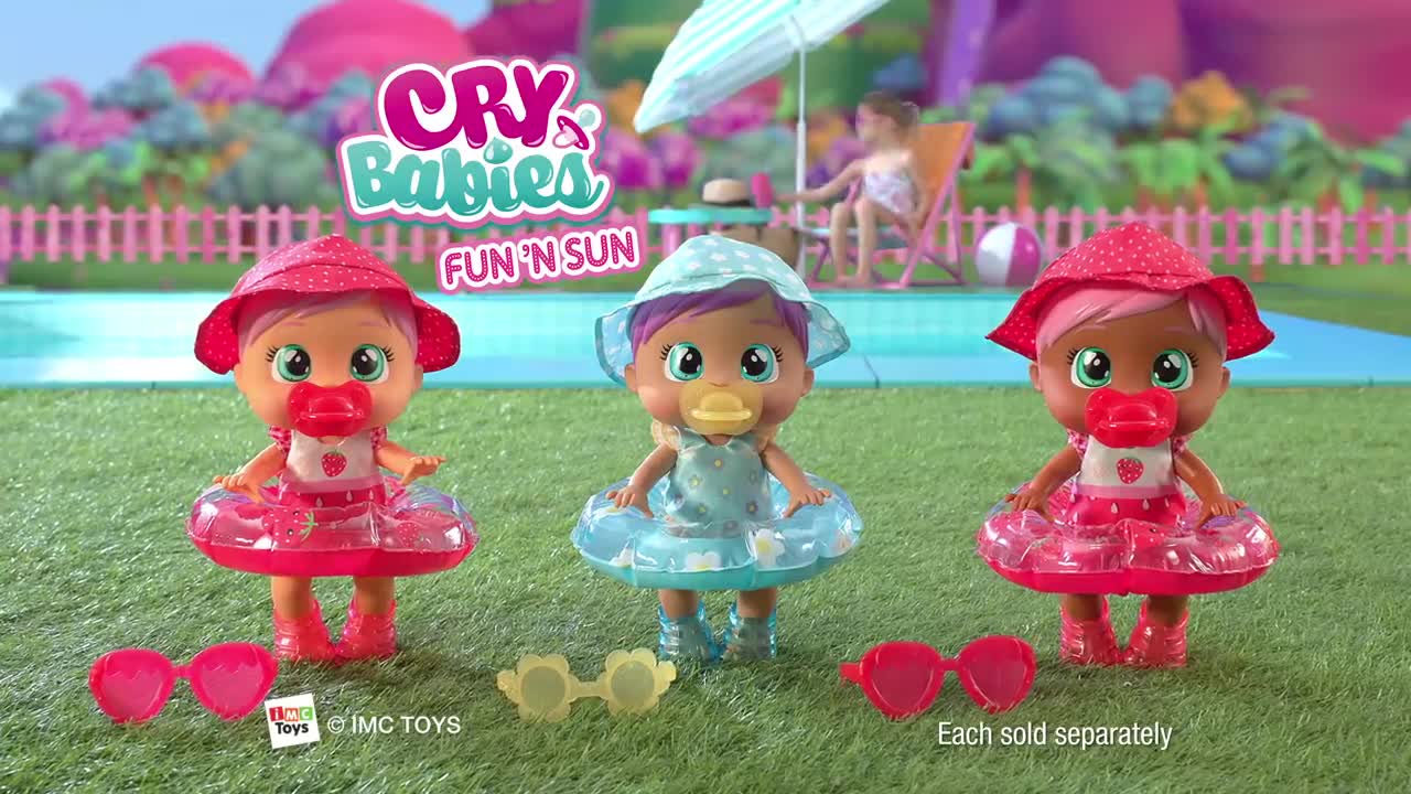 New FUN N SUN CRY BABIES TOYS For KIDS SPOT US