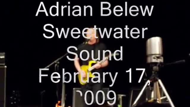 Adrian Belew at Sweetwater 2009