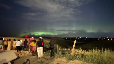 Aurora (Northern Lights) Chasing on Aug 29 & 30, 2022. Seen Dancing at Sage Hill NW, Calgary -Aug 30