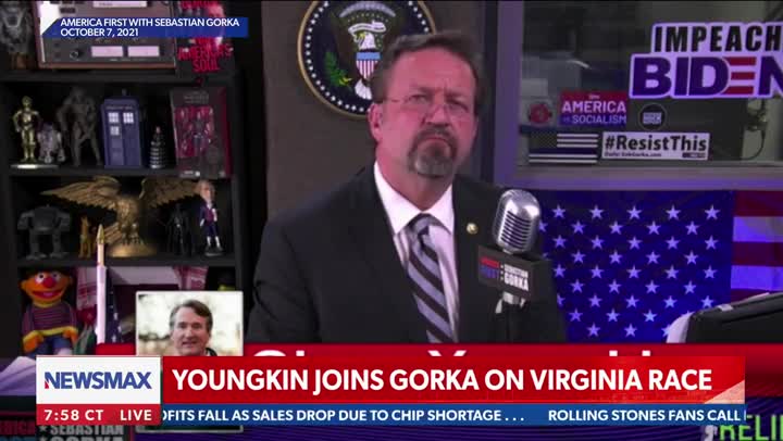 Can Glenn Youngkin pull the upset? Sebastian Gorka on Newsmax