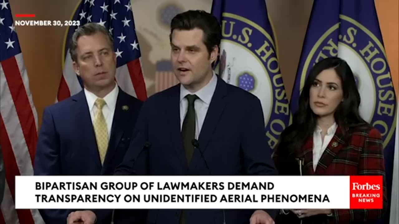 MATT GAETZ ASKS THE "UFO" QUESTION, WHY THE DEPARTMENTS ARE HIDING INFO FROM PUBLIC BAM 💥