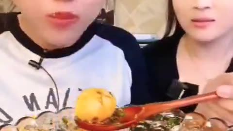 Eating food challenge