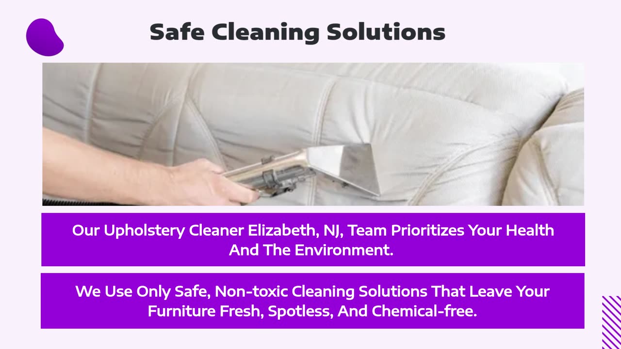 Upholstery Cleaner Elizabeth NJ