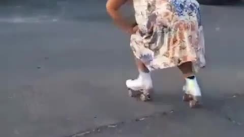 Granny rolling