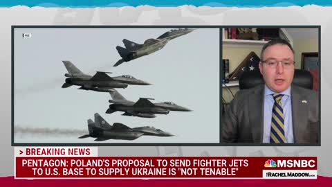 Vindman Ukraine fighter jet hang up pretty absurd