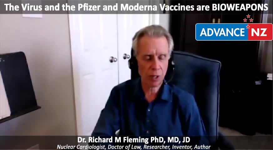 The Vaccine is a BIOWEAPON: Dr. Richard M Fleming PhD, MD, JD.