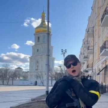 Ukrainian singer "Andriy Khlyvnyuk" joined Territorial Defense Unit in Kyiv.
