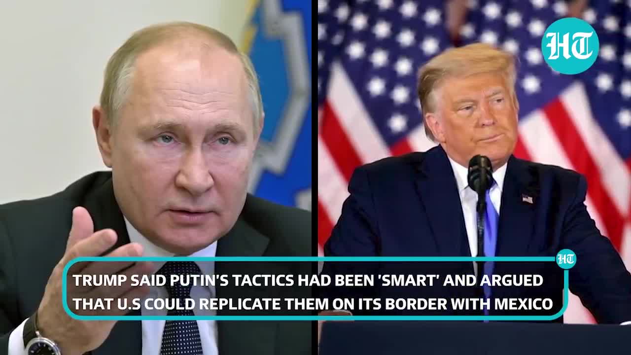 TRUMP CALLS PUTIN`S UKRAINE STRATEGY `GENIUS`