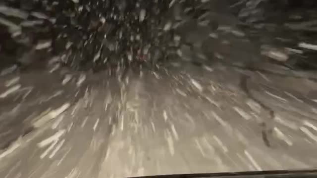 Driving back from Anchorage on January 7th