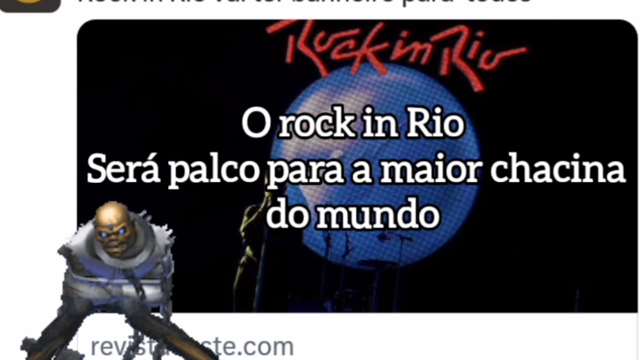AGENDA DO DESPOVOAMENTO; QUEM FOR AO ROCK IN RIO, ADEUS !
