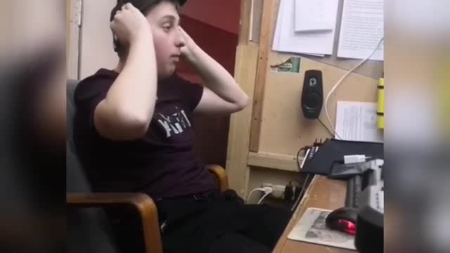 A man tries on a new image! HAVE A LOT OF FUN!