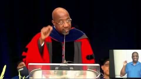 COVID 1619: Sen. Raphael Warnock Compares COVID to Slavery In College Commencement Speech