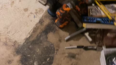Shower bench top installed