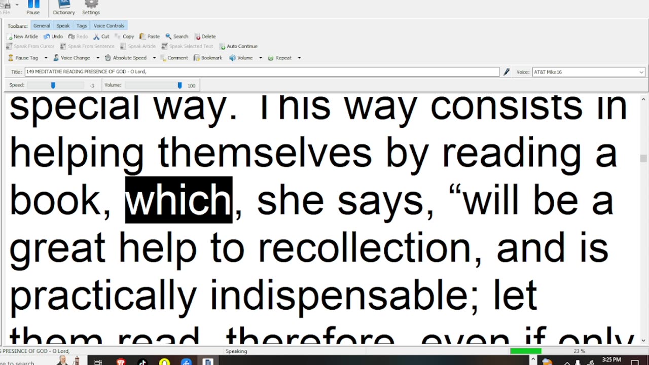 149 MEDITATIVE READING