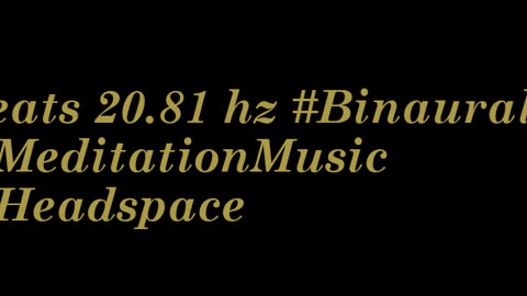 binaural_beats_20.81hz_AudioSphereRelief BinauralMindfulMeditation MeditativeBinauralWaves