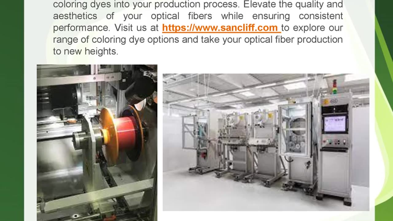 Enhance Your Optical Fiber Production with Premium Coloring Dyes