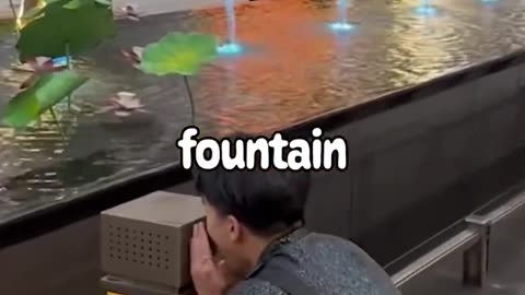 Huh a voice activated fountain?