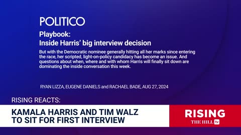 'SURPRISE?!? Kamala Harris FINALLY Decides To Sit Down for An Interview with... CNN