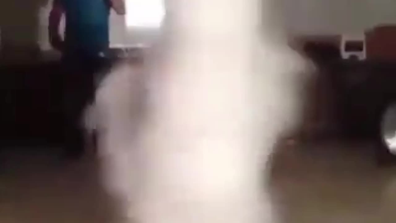 Two guys create a cyclone for fun