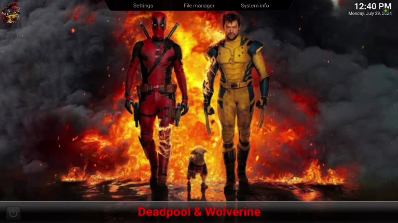 First Deadpool and Wolverine Kodi Fork