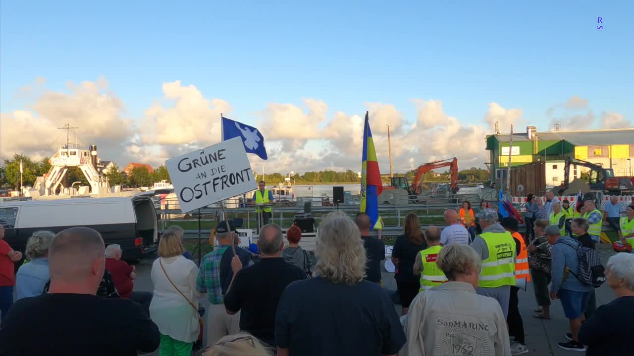 Wolgast - Redebeitrag von Andre 23-08-2022