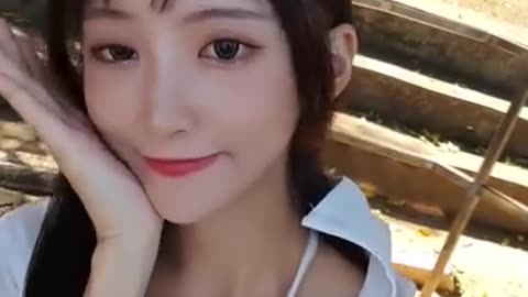 Cute blogger