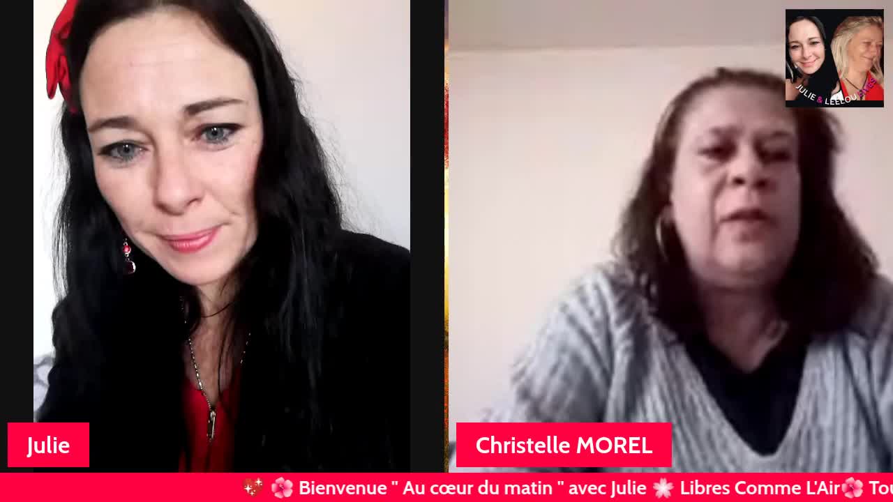 Au Coeur du Matin avec Julie 16/12