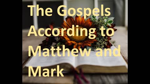 The Gospels According to Matthew and Mark, New Testament, Bible