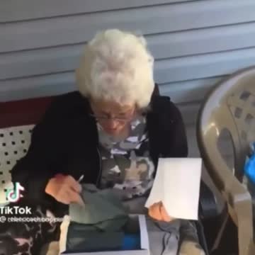 Grandmother receives a FJB tshirt gift - Watch her EPIC response!