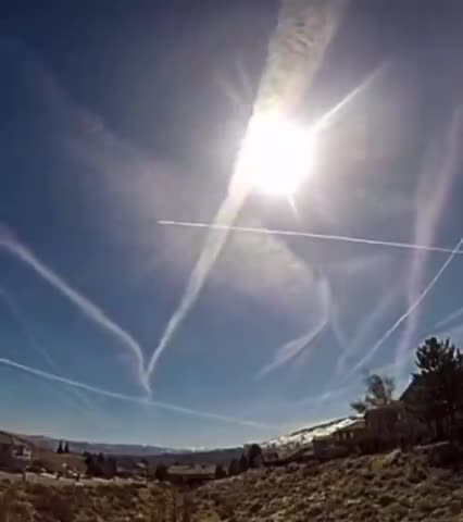 chemtrail timelapse