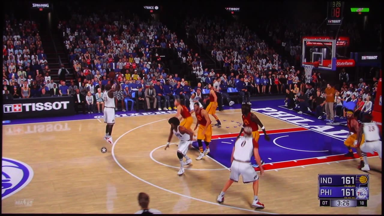 NBA2K: Indiana Pacers vs Philadelphia 76ers (3OT-Buzzer Beater)