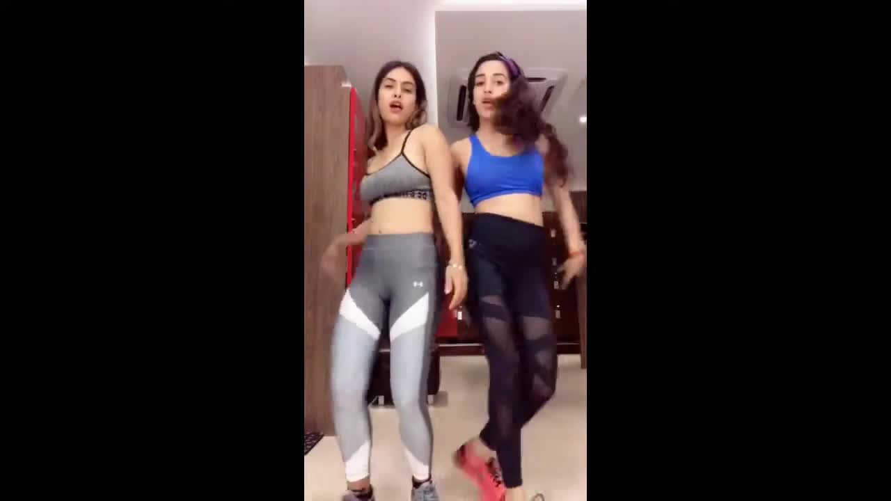 cute girls dancing