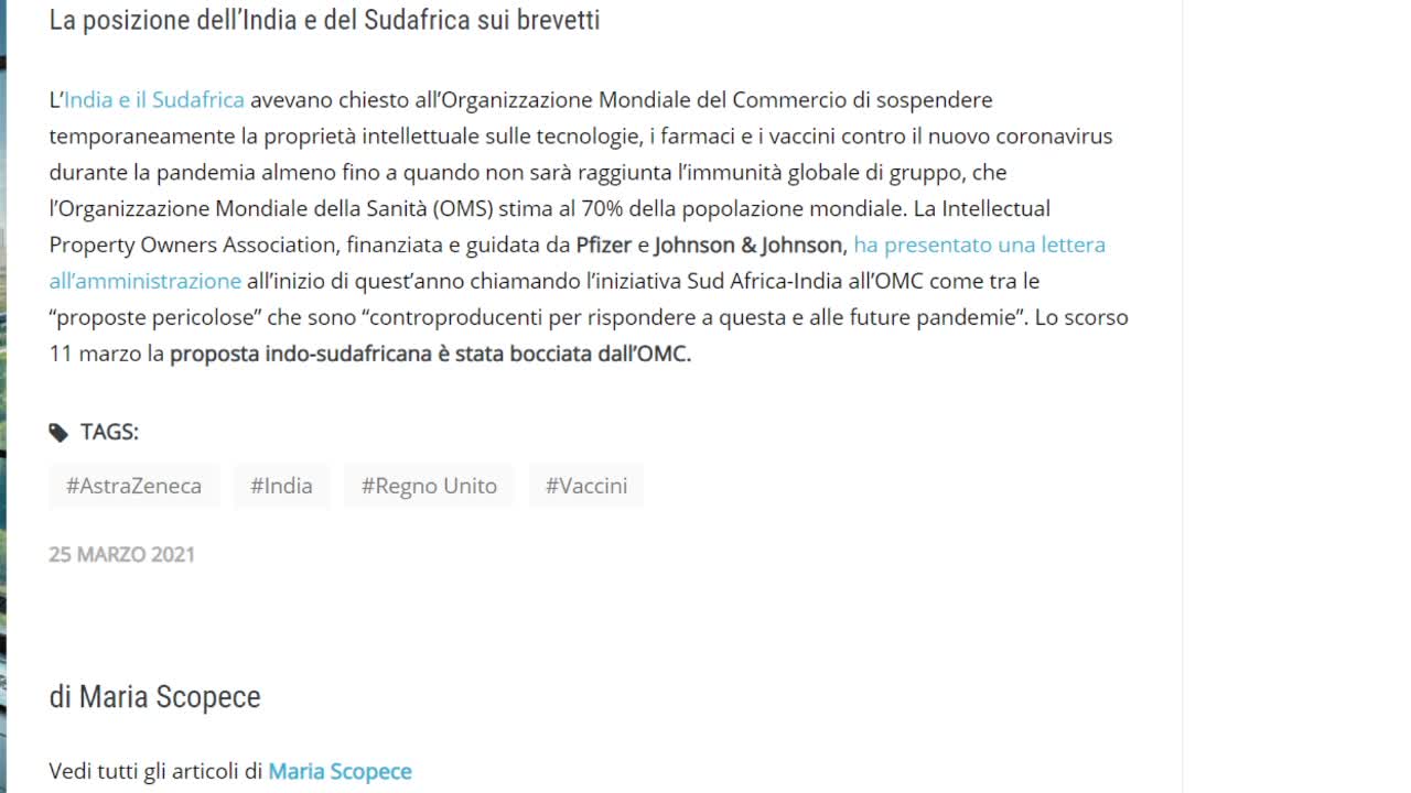 IMPORTANTE VIDEO CHE FA CAPIRE BENE