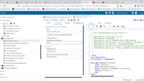 MATH 810 Multiple Comparisons in SAS