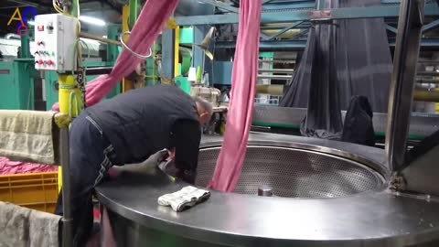 Process of making towels in South Korea