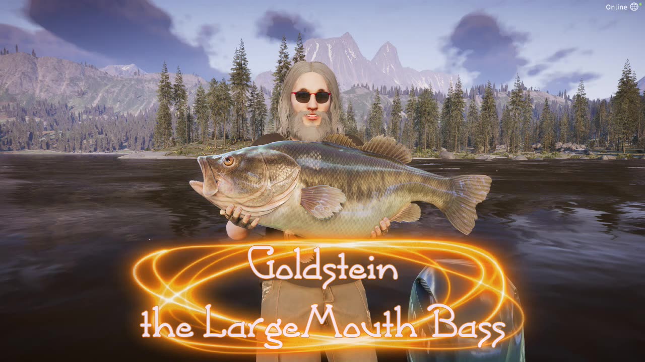 Goldstein the Large mouth Bass