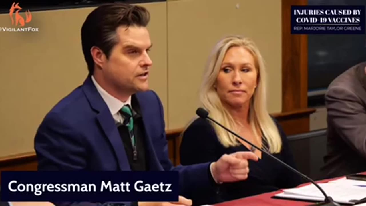 Matt Gaetz Accuses Committee Members of Being 'Bought and Paid for By Big Pharma