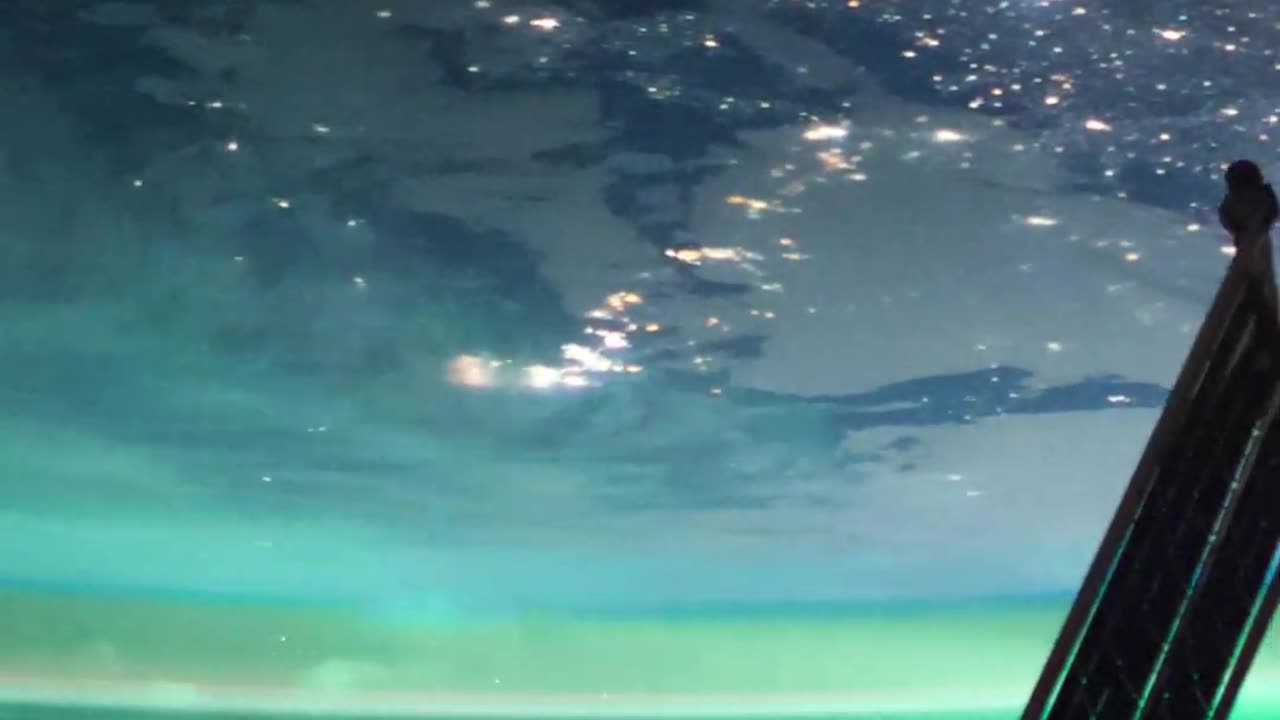 Northern Lights Seen From the International Space Station