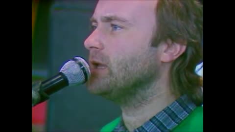 Phil Collins on France Regions 3 Grenoble (1985 No Jacket Required Tour)