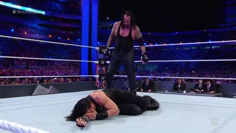 FULL MATCH_Roman Reigns vs The Undertaker-No Holds Barred Match_Wrestle Mania 33.mp4