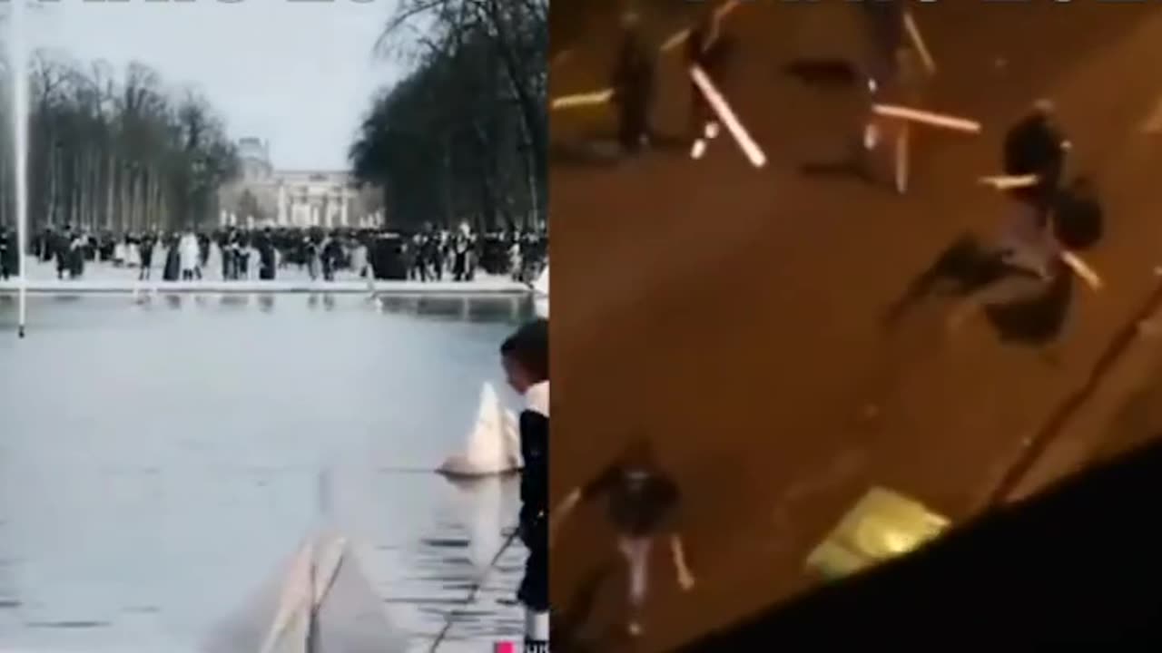 Paris 100 years apart
