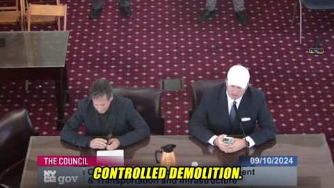 Alex Stein City Hall in NYC for trying to expose the lies we were told about 9/11