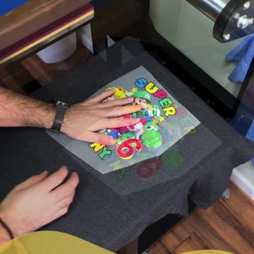 Gaming Icon Tee with Speedy DTF Technology - Wear Your Favorite Characters