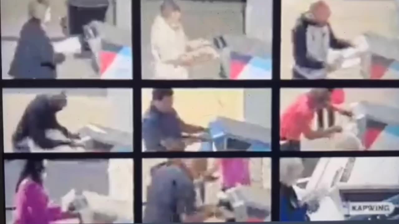 When they tell you there's no election fraud remember this