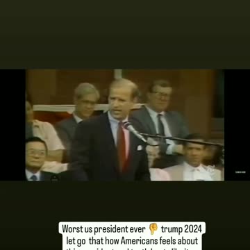 Joe biden is worst us president ever 👎 11/5/23