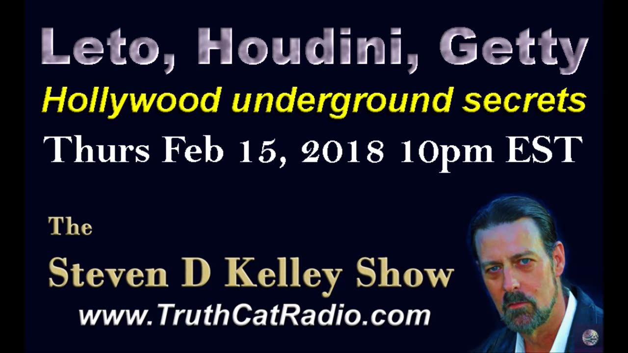 Leto, Houdini, Getty, The Steven D Kelley Show Feb-15-2018