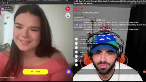 Zherka Rizes up Girl On Omegle